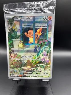 Pokemon TCG Charmander Obsidian Flames Promo #044 Scarlet and Violet Sealed - Image 1