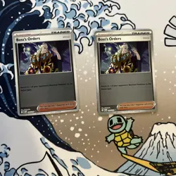 2x Pokemon TCG Mega Evolution - Boss’s Orders 114/132 Reverse Holo - Image 1