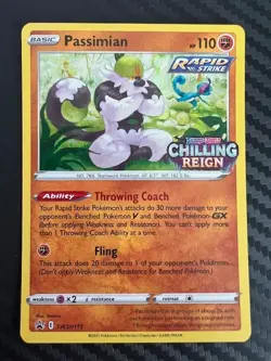 Pokemon TCG Passimian Sword & Shield SWSH115 Promo VLP - Image 1