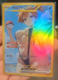 Misty - Anime - Waifu - Pokemon - Trainer - DIY - Full Art - Sticker - Image 3