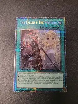 Yu-Gi-Oh! The Fallen & The Virtuous CH01-EN019 * Starlight Rare * 1st Edition NM - Image 1