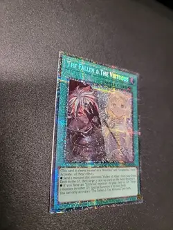 Yu-Gi-Oh! The Fallen & The Virtuous CH01-EN019 * Starlight Rare * 1st Edition NM - Image 2