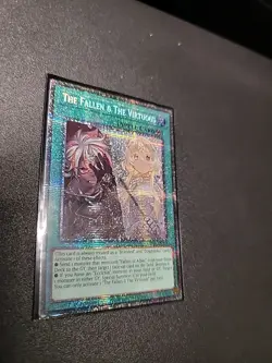 Yu-Gi-Oh! The Fallen & The Virtuous CH01-EN019 * Starlight Rare * 1st Edition NM - Image 5