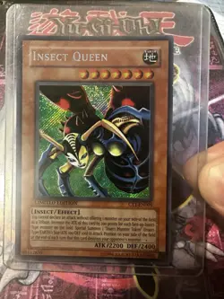Yu-Gi-Oh! Insect Queen CT1-EN005 Limited Edition LP - Image 1