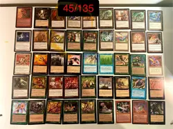 Old School Vintage Magic the Gathering Card Lot of 135 Cards - Image 3
