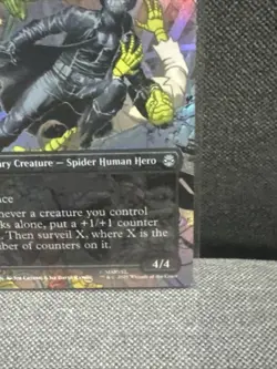 Spider-Man Noir (Borderless) Marvel's Spider-Man Foil - Image 4