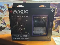 Magic The Gathering: Warhammer 40K Necron Dynasties Commander Deck Sealed/New - Image 1
