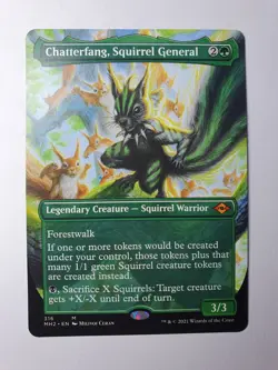 MTG - Chatterfang, Squirrel General - Modern Horizons 2 #316 - Borderless N/M - Image 1