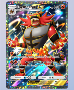 Incineroar Full Art 2?, Pokemon TCG Pocket, Celestial Guardians, English - Image 1