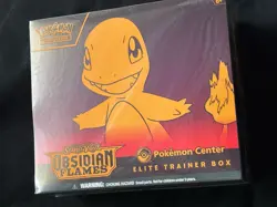 Pokemon TCG Scarlet & Violet Obsidian Flames Pokemon Center Exclusive ETB Sealed - Image 2