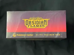 Pokemon TCG Scarlet & Violet Obsidian Flames Pokemon Center Exclusive ETB Sealed - Image 5