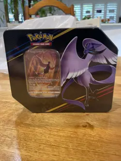 Pokemon TCG - Crown Zenith Tin [Galarian Articuno] - FACTORY SEALED - Image 1