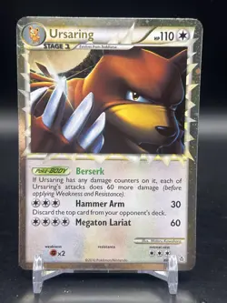 Ursaring Prime 89/95 Ultra Rare Pokemon Unleashed English NM - Image 1