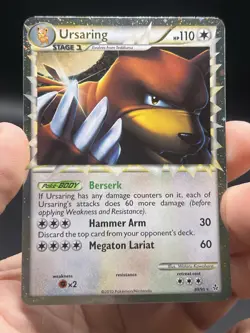 Ursaring Prime 89/95 Ultra Rare Pokemon Unleashed English NM - Image 3
