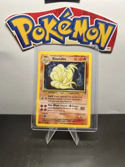 Pokemon TCG Ninetales 17/110 Legendary Collection Holo Rare Near Mint 2002 - Image 1