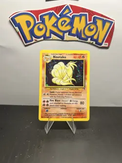 Pokemon TCG Ninetales 17/110 Legendary Collection Holo Rare Near Mint 2002 - Image 2