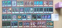 Warlock no FTK Finsternis Hexer Dunkler Magier Yu-Gi-Oh! Deck + Hullen - Image 1