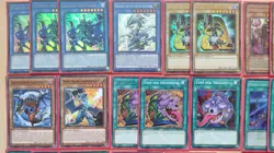 Warlock no FTK Finsternis Hexer Dunkler Magier Yu-Gi-Oh! Deck + Hullen - Image 2