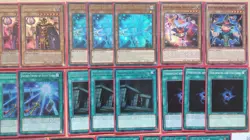 Warlock no FTK Finsternis Hexer Dunkler Magier Yu-Gi-Oh! Deck + Hullen - Image 3