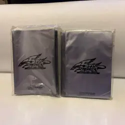 80 LT. BLUE YUGIOH Card Protectors 5Ds Duelist Card Sleeves STILL SEALED 2 PACKS - Image 1