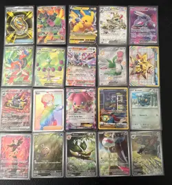 Pokemon Card Lot Of 20 Ar/Full Art/Ex/ V Cards All Near Mint Illustration Rare - Image 1