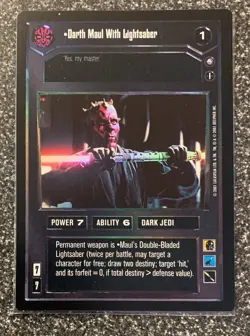 2000 Decipher Star Wars CCG Tournament Foil Near Complete Set 26/28 Cards LP/NM - Image 4