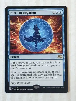 Force of Negation Double Masters 2022 Regular Near Mint - Image 1