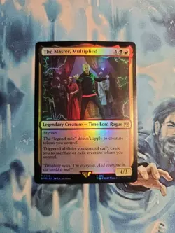 1x The Master, Multiplied - Foil - Universes Beyond: Doctor Who - NM - MTG - Image 1