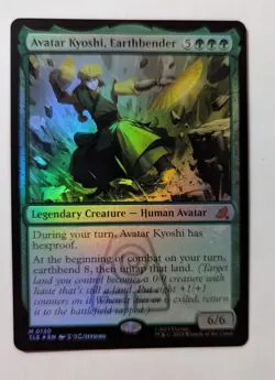 1x Avatar Kyoshi Earthbender Foil NM Mythic - Magic MTG TLA TLE Avatar x1 - Image 1