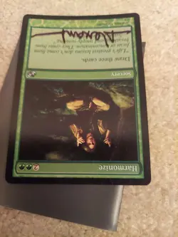 Harmonize PLC NM Foil Signed by Rob Alexander - Image 2