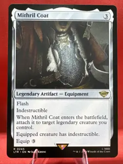 MTG The Lord of the Rings Tales of Middle-earth LP??Mithril Coat??Reg??R 0245 - Image 1