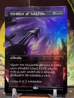 MTG | tOrMEnt oF hAiLFiRe [Secret Lair] ✨FOIL✨ - Image 1