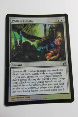 MTG Pollen Lullaby x1-Foil -Lorwyn-Lightly Played - Image 1