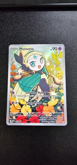 Meloetta SVP 026 Black Star Promo Illustration Rare - Pokemon TCG - Near Mint - Image 1