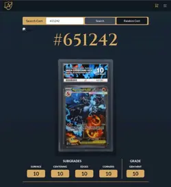 Perfect 10 Pokemon TCG Phantasmal Flames ACE 10 Mega Charizard x ex SIR 125/094 - Image 2