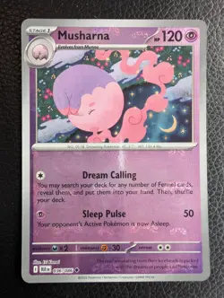 Musharna - 036/086 Black Bolt (Pokemon) Master Ball Reverse Holo - Image 1