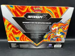 Pokemon Infernape V Box 4 Boosters, 2 Foils, 1 Jumbo Foil NEW FACTORY SEALED - Image 3