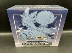POKEMON CENTER EXCLUSIVE Chilling Reign Ice Rider ERROR ETB Elite Trainer Box - Image 1