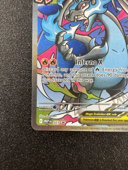 Pokemon Phantasmal Flames MEGA CHARIZARD X EX #23 Black Star Promo From UPC - Image 2