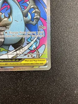 Pokemon Phantasmal Flames MEGA CHARIZARD X EX #23 Black Star Promo From UPC - Image 3