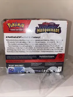 Pokemon TCG Scarlet & Violet Twilight Masquerade Booster Box - Factory Sealed 820650863240 - Image 3