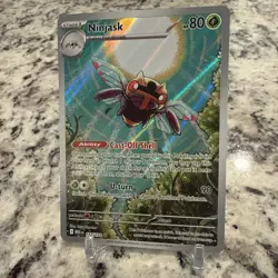 Pokemon Ninjask 137/132 Me01: Mega Evolution Holo ?? - Image 3