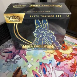 POKEMON MEGA EVOLUTION - LUCARIO Elite Trainer Box ETB - NEW - FACTORY SEALED - Image 1