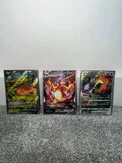 Pokemon Sword And Shield UPC 3 Black Star Charizard Promo SWSH260-262 NM SLEEVED - Image 1