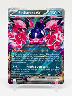 PECHARUNT EX 039/064 DOUBLE RARE HOLO POKEMON TCG Shrouded Fable - Image 1