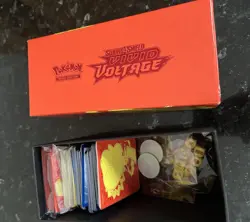 Pokemon TCG Sword & Shield Vivid Voltage Elite Trainer Box ETB - Opened Box - Image 2