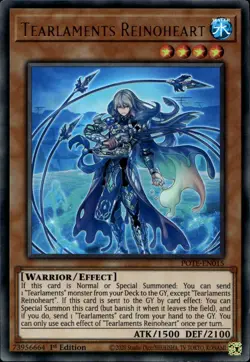 Tearlaments Reinoheart EU 1st Ed Ultra Rare POTE-EN015 Yu-Gi-Oh! - Image 1