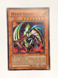 Yu-Gi-Oh! Mirage Knight DCR-018 Dark Crisis 1st Edition LP - Image 1
