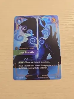 Foil Riftbound Yasuo card Last Breath OGN 260/298 League of Legends - Image 1