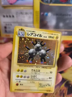 Pokemon Karte Card Magneton Base Expansion Set 1996 Holo Wotc japanese NM- - Image 3